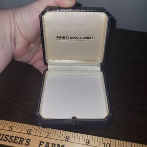 Bailey Banks Biddle Vintage Empty Jewelry Presentation Gift Box Necklace